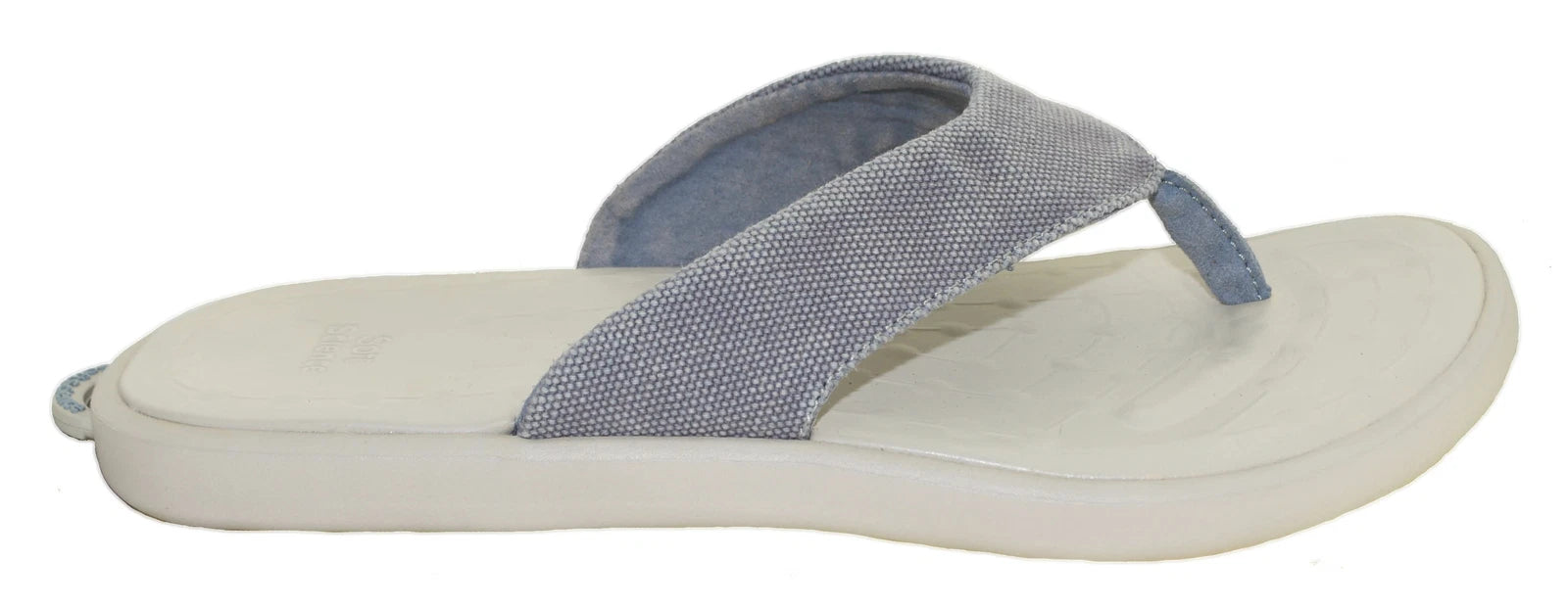 Soft Science Women's The Skiff 2.0 Canvas Flip Flop Light Blue Style UC0043 LBL