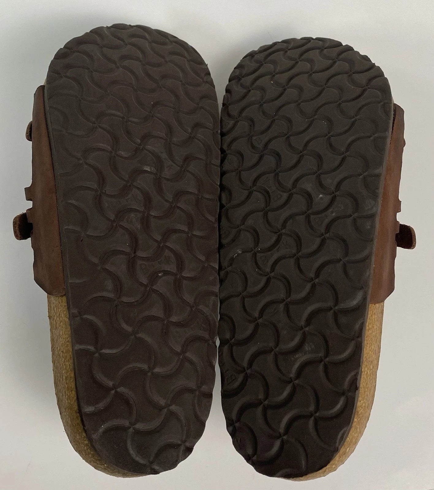 Birkenstock Granada Brown Leather Soft Footbed Sandals Size 40 US W9 M7