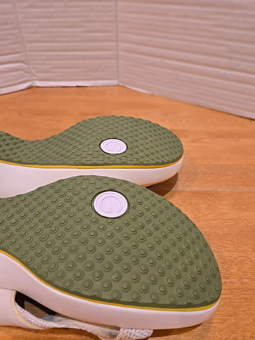 Cole Haan Air Women's 11B Slip-On Open Toe Slide Suede Leather Wedge NWOB