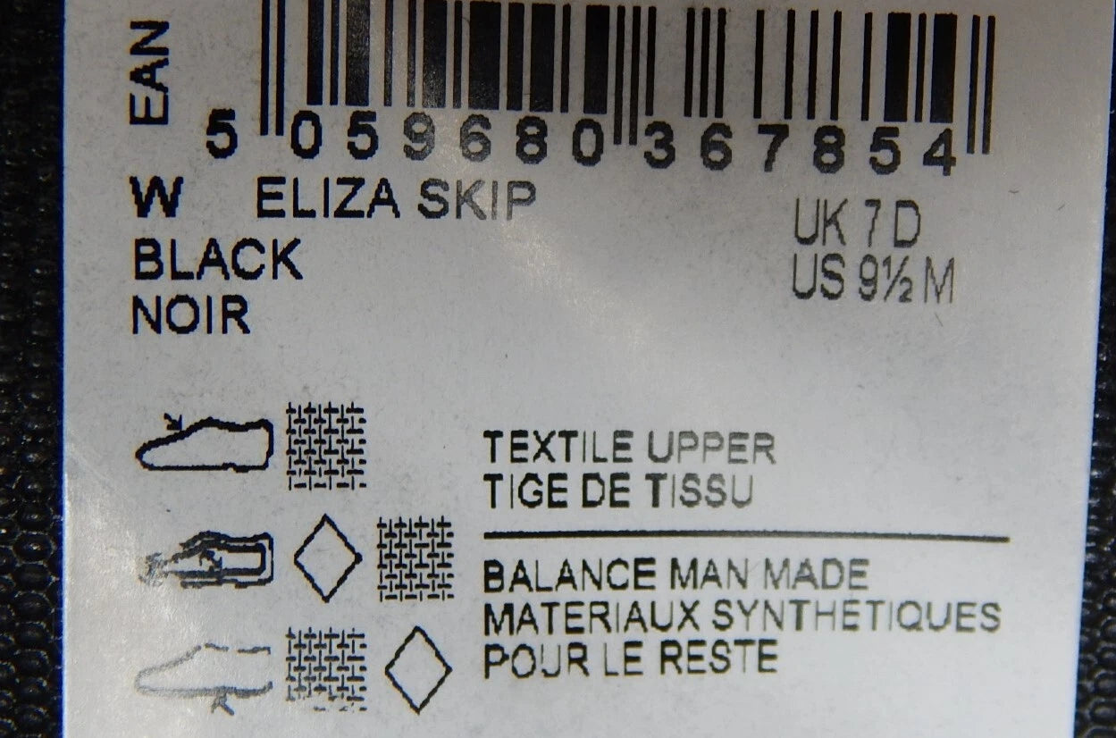 Clarks Eliza Skip Size US 9.5 M EU 41 Women's Slide Sandals Slip-On Style Black