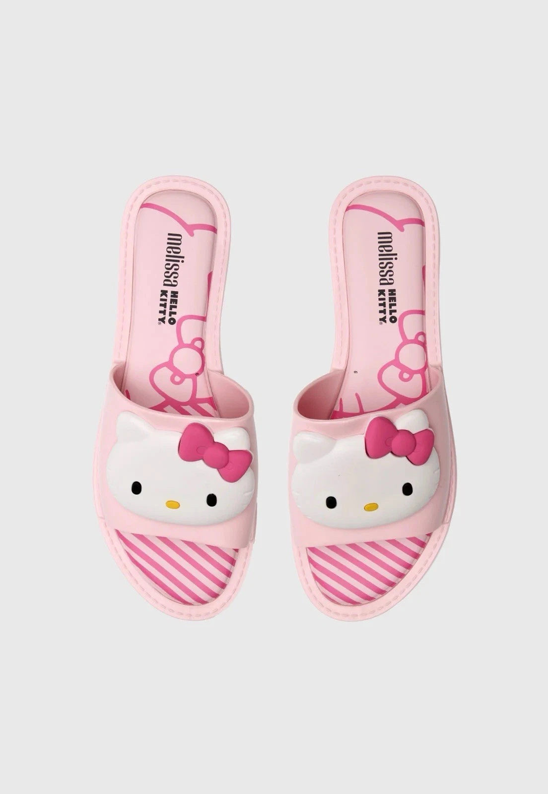 Melissa x Hello Kitty Pink Slide Sandals Women’s Size 9 US Collab Sanrio Kawaii