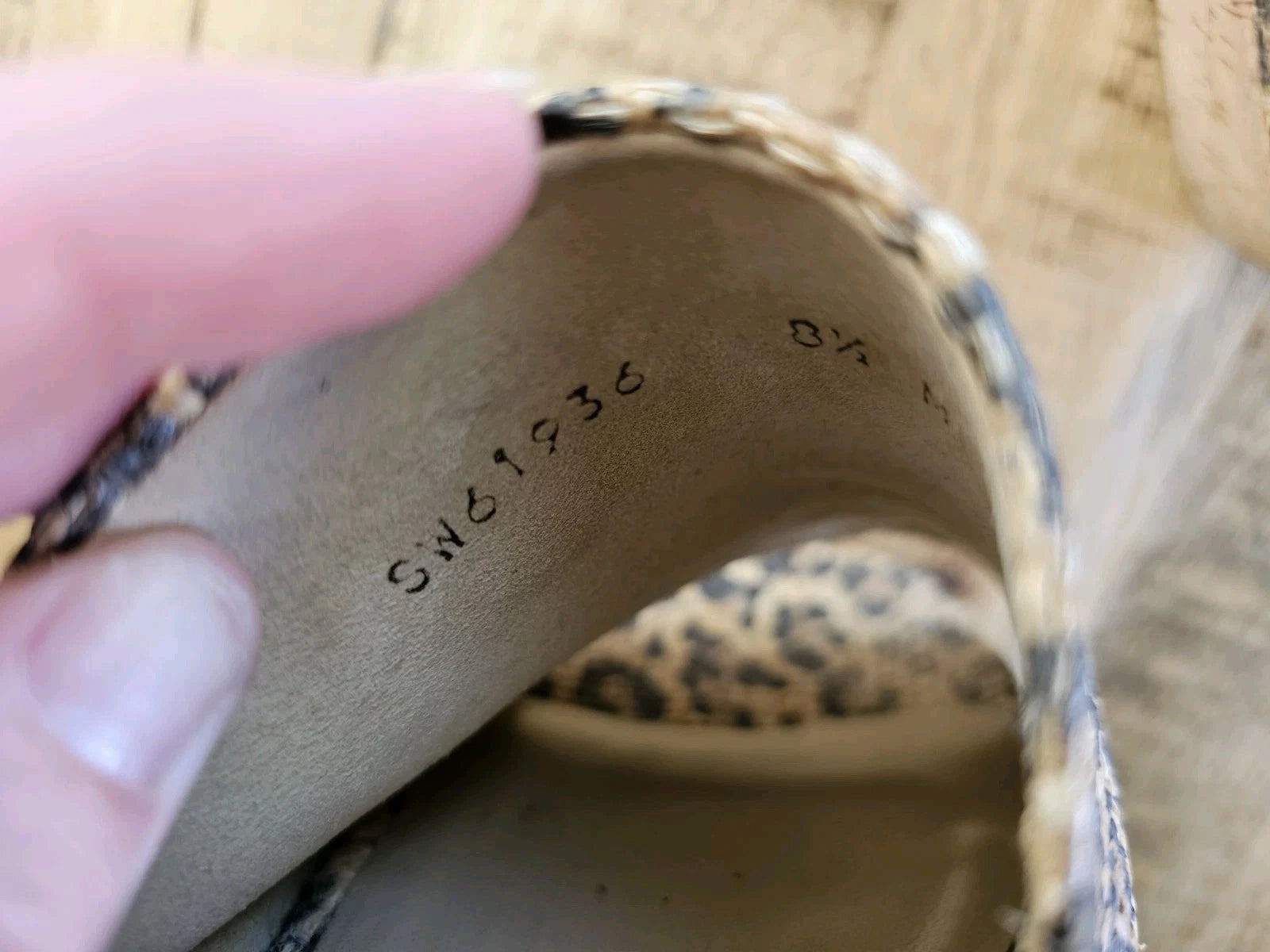 Stuart Weitzman Womens Flatout Leopard Canvas Raffia Flatform Slide Sandals 8.5