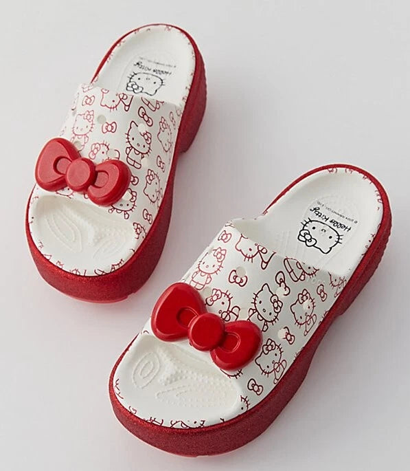 Crocs x Hello Kitty Stomp Slide White Red / Express / Fashion / Accessories