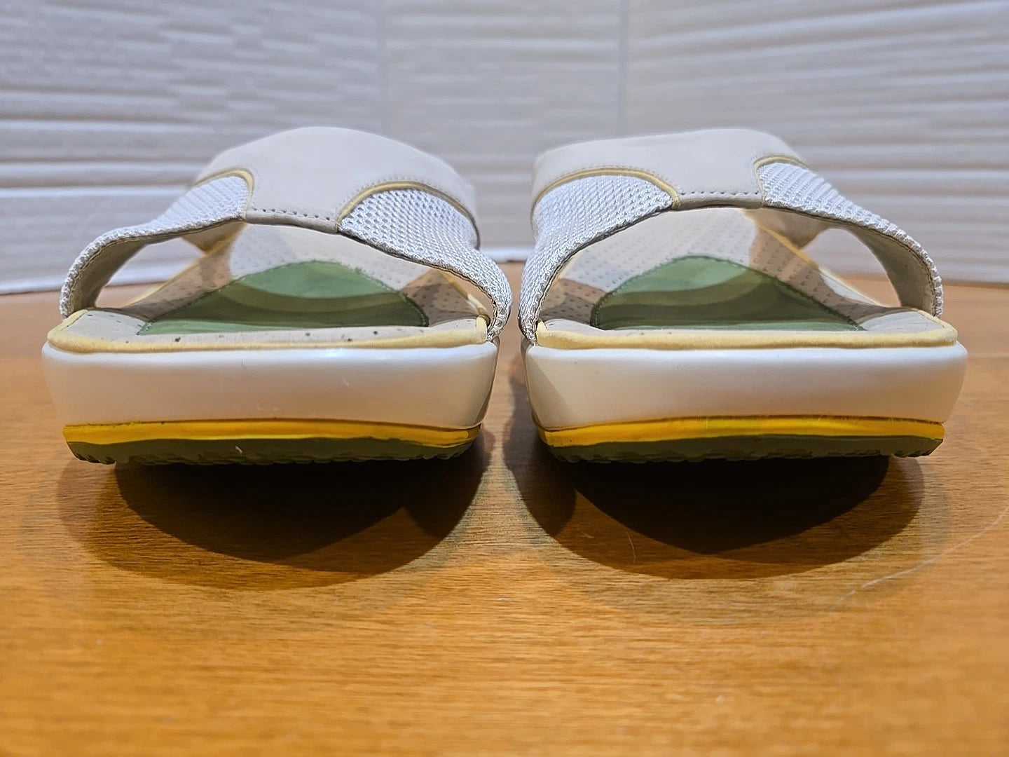 Cole Haan Air Women's 11B Slip-On Open Toe Slide Suede Leather Wedge NWOB