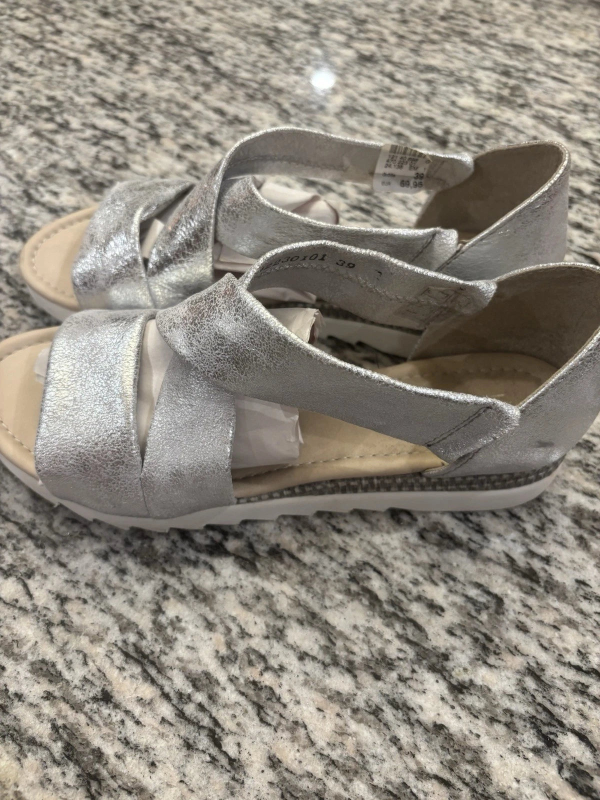 Drievholt Gray Women Scandals Size 39 With Tag