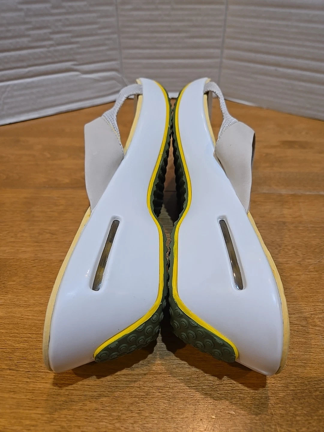 Cole Haan Air Women's 11B Slip-On Open Toe Slide Suede Leather Wedge NWOB