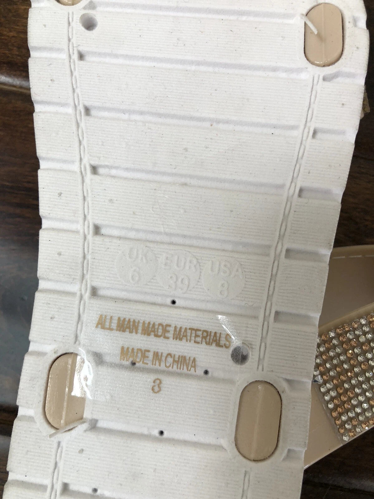 Fashionnova Womens Slide Mules Sandals US SIZE 8