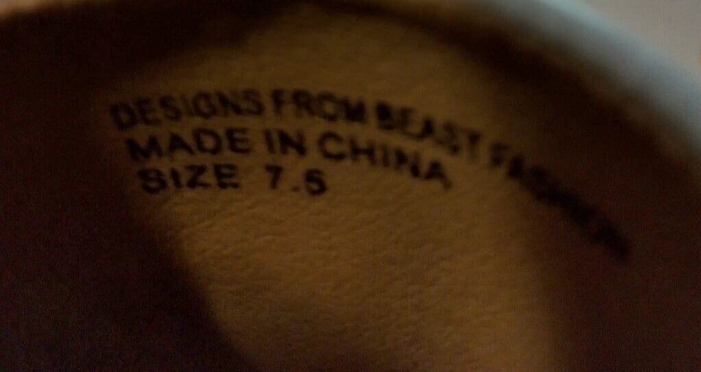 Beast Fashion Size 7.5 LANA-01 White Sandals NIB