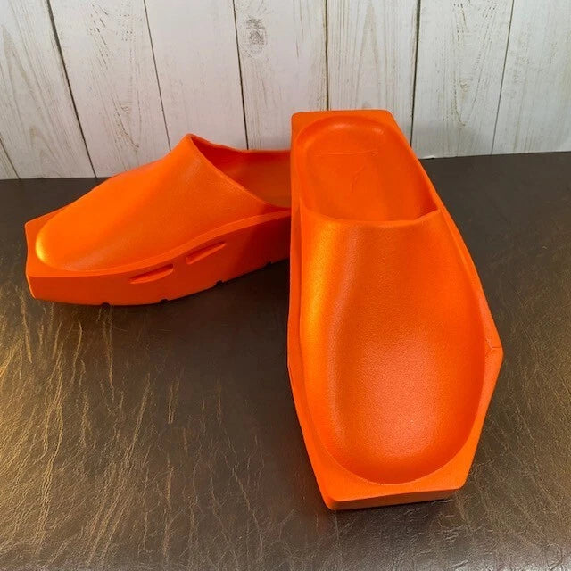 Nike Jordan Hex Mule Slides Orange Size Men's 9.5 Women's 11 Style DX6405-801