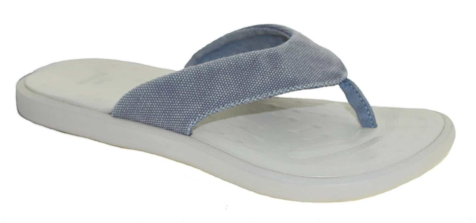 Soft Science Women's The Skiff 2.0 Canvas Flip Flop Light Blue Style UC0043 LBL