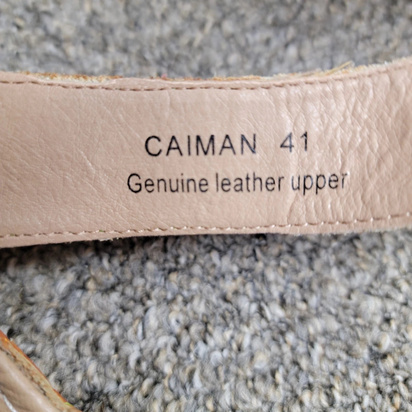 L'Artiste By Spring Step Women's Caiman Slide Sandal  EU 41 US 9.5-10