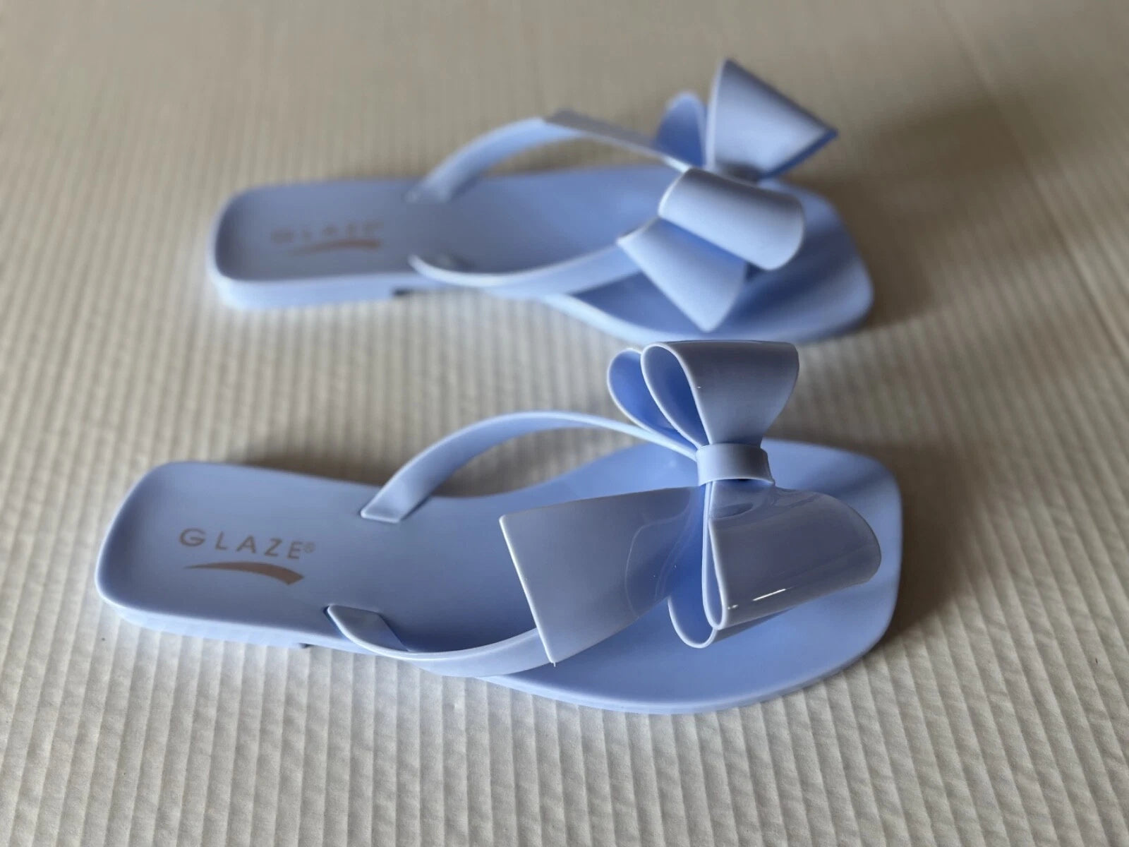 GLAZE women's synthetic fashion sandals, blue, Size 8, New