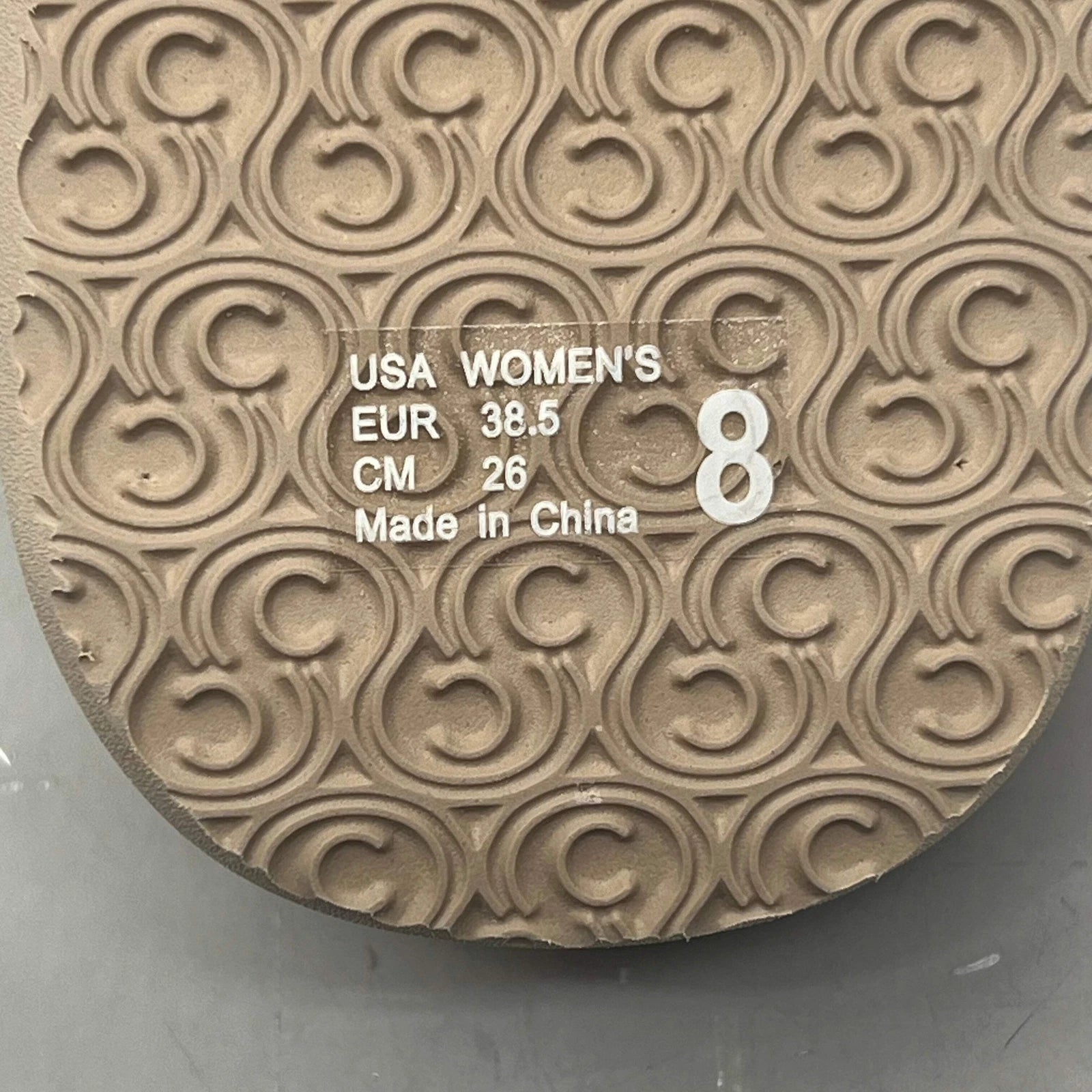 COBIAN Dana Rise Elevated Flatform Style Slide Women's Sz 8 Tan DNA24-230-08