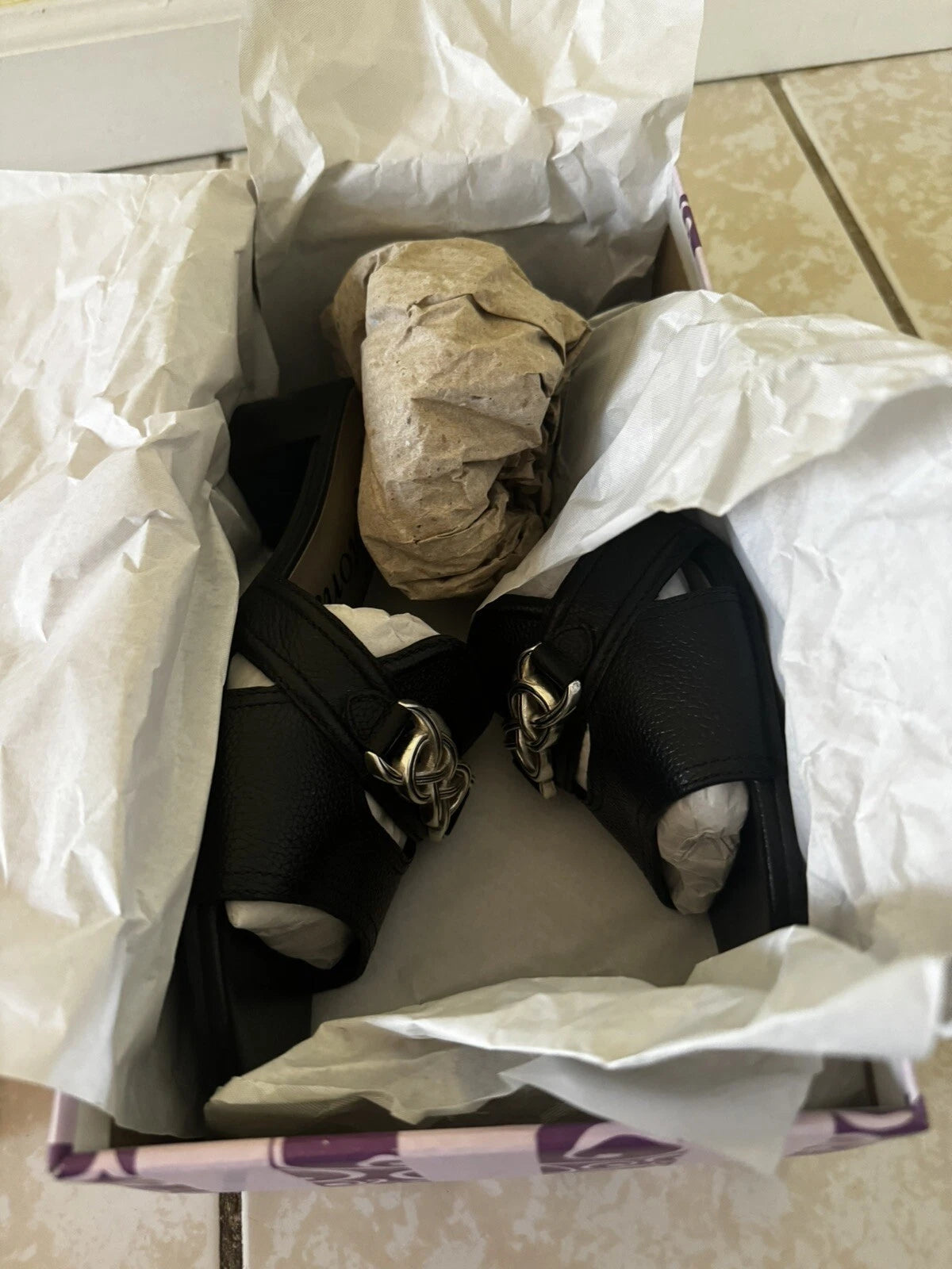 Brighton Interlock Kacey Sandals STYLE KACEY BLK2 Retail Price - $245