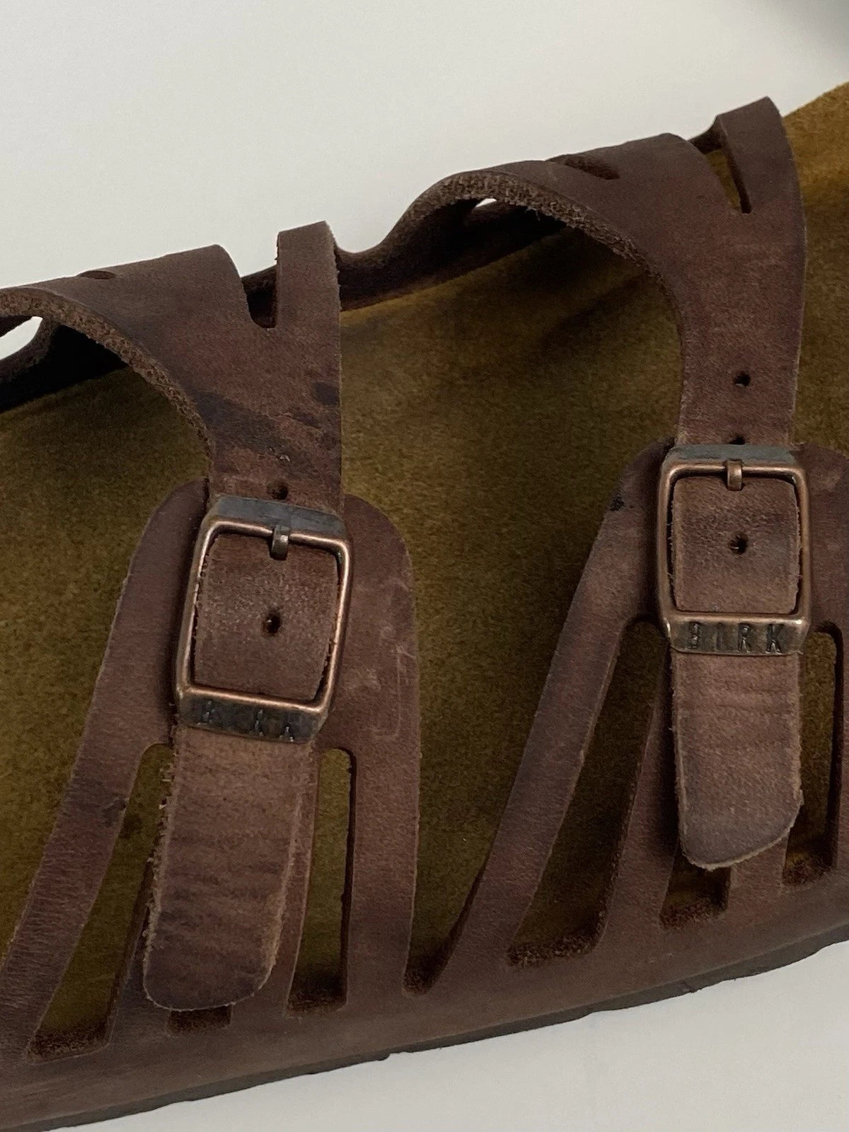 Birkenstock Granada Brown Leather Soft Footbed Sandals Size 40 US W9 M7