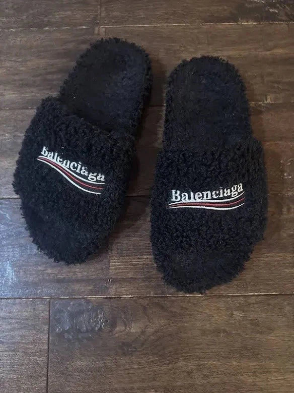 Balcenciaga Slides Fury, Size 8, No Box
