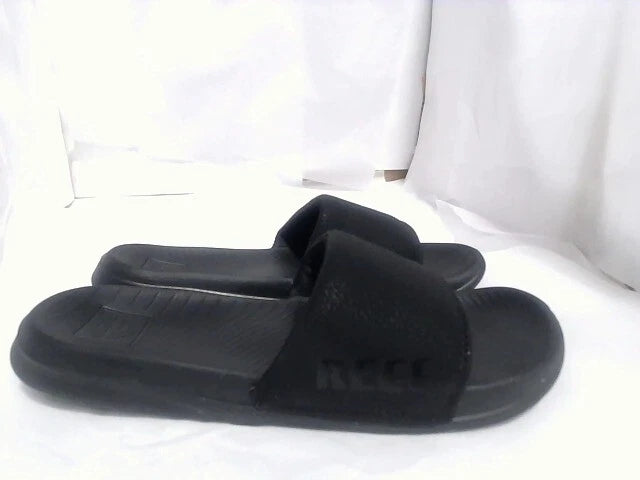UsedLikeNew_Reef Women's Fashion casual Slide Sandal, Black, 9 B (M)_Black_Sz9