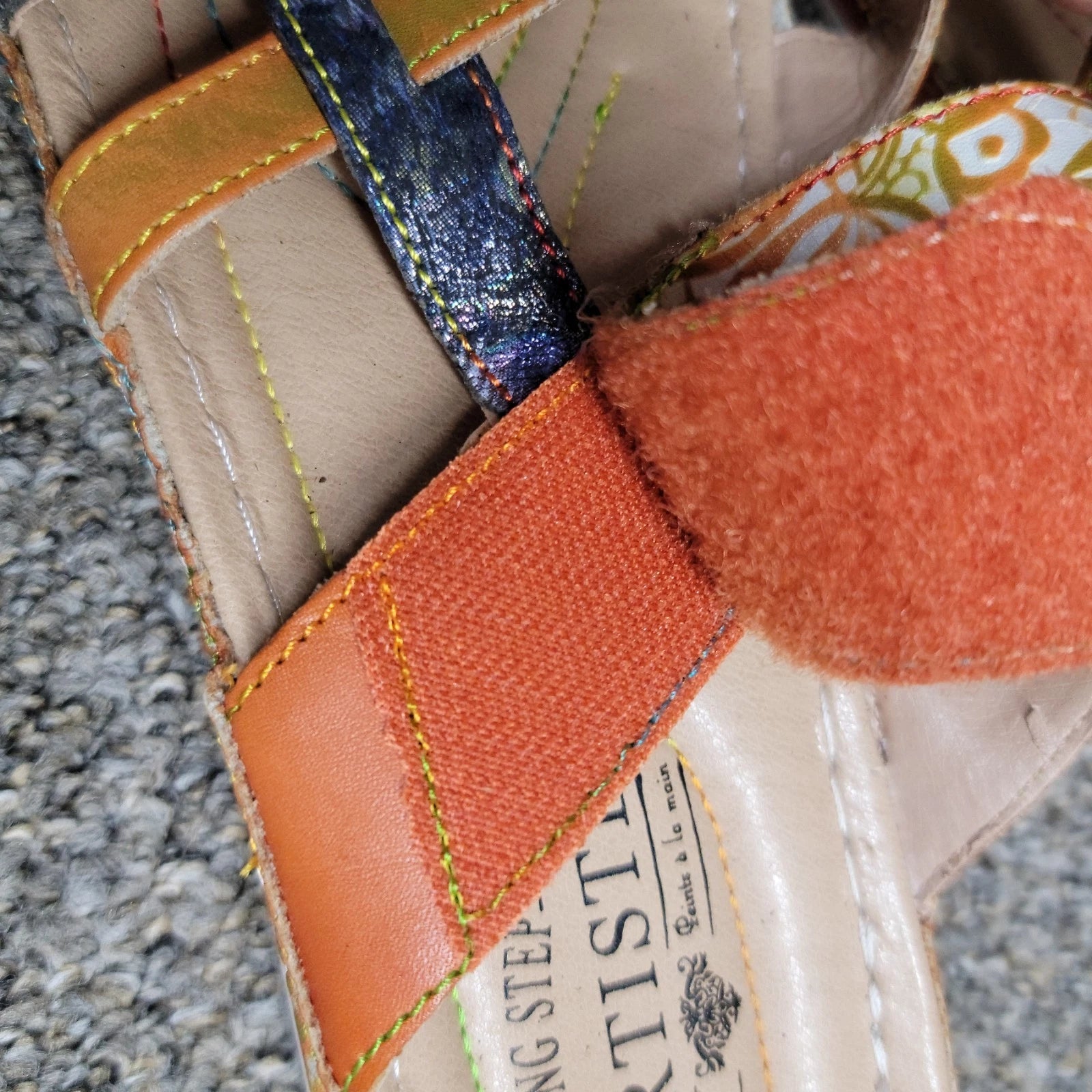 L'Artiste By Spring Step Women's Caiman Slide Sandal  EU 41 US 9.5-10