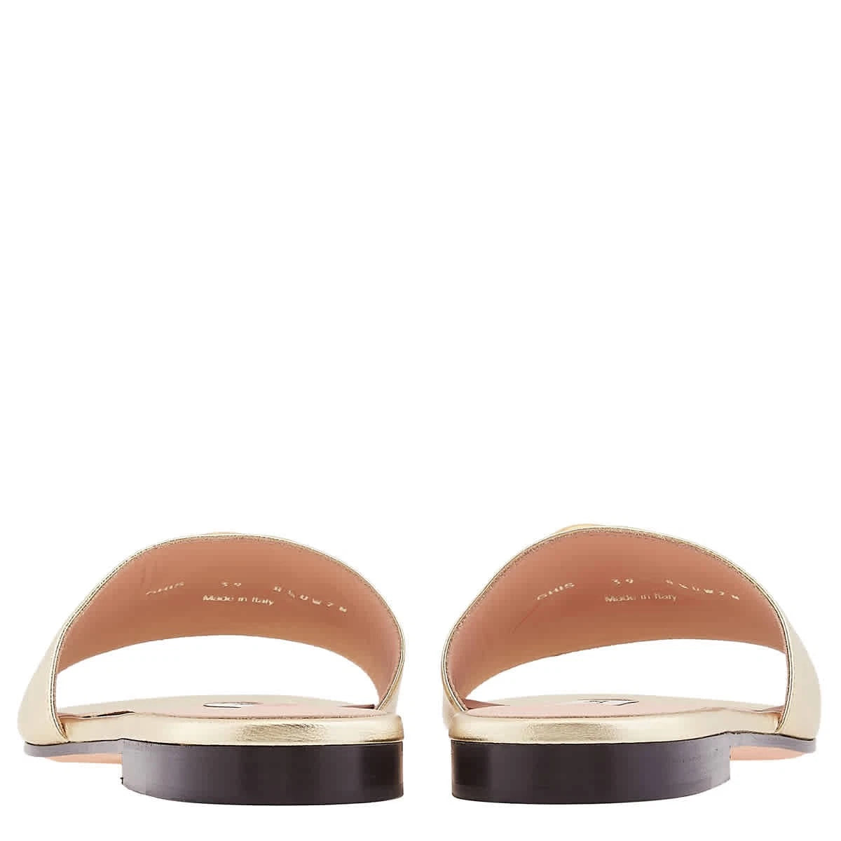 Bally Emblem-Plaque Leather Slides