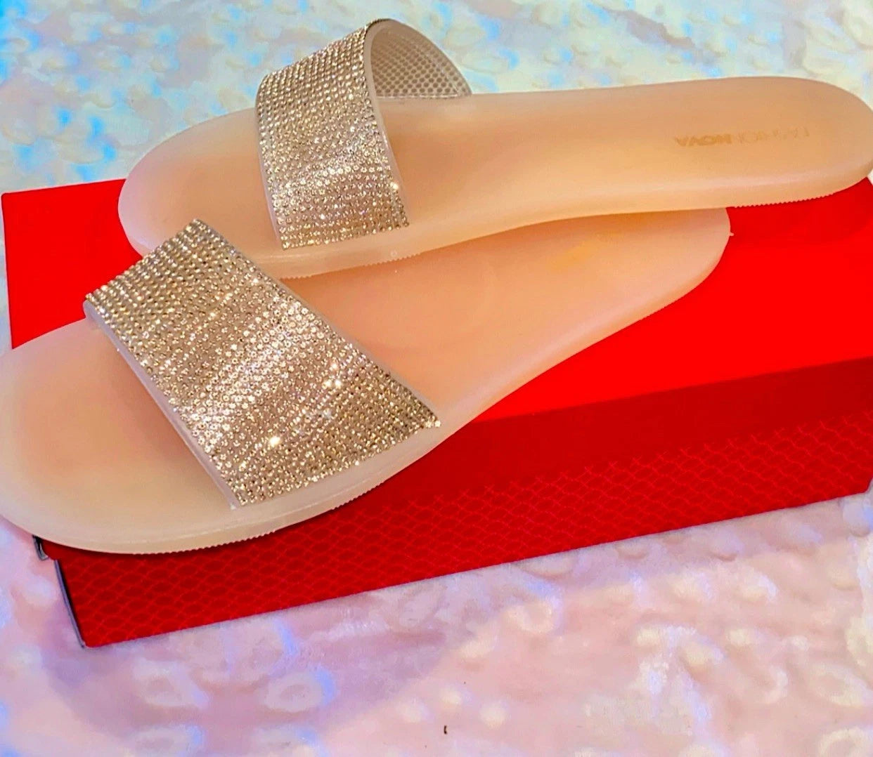 Glam Slide Sandals Size 11