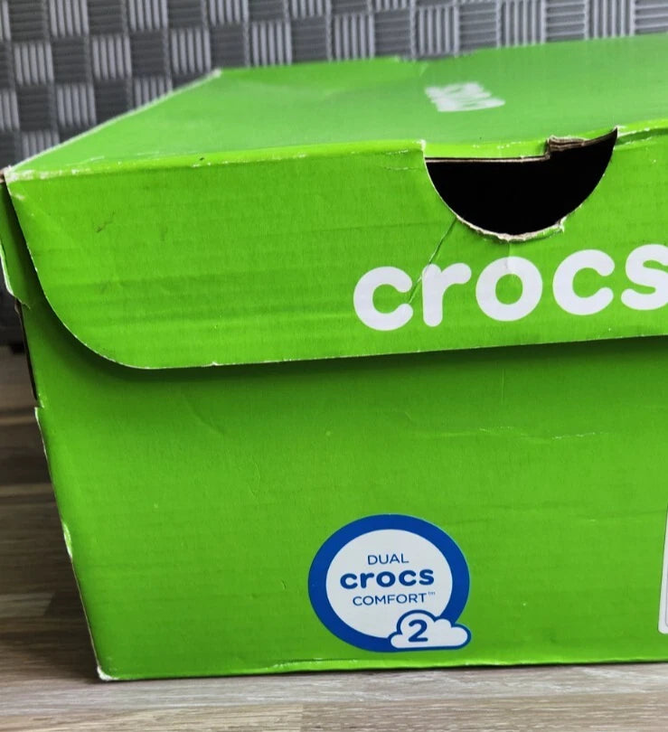 Crocs Leigh 2 Strap Wedge Sandals 11w Bronze Dual Comfort Women's Fashion Shoes