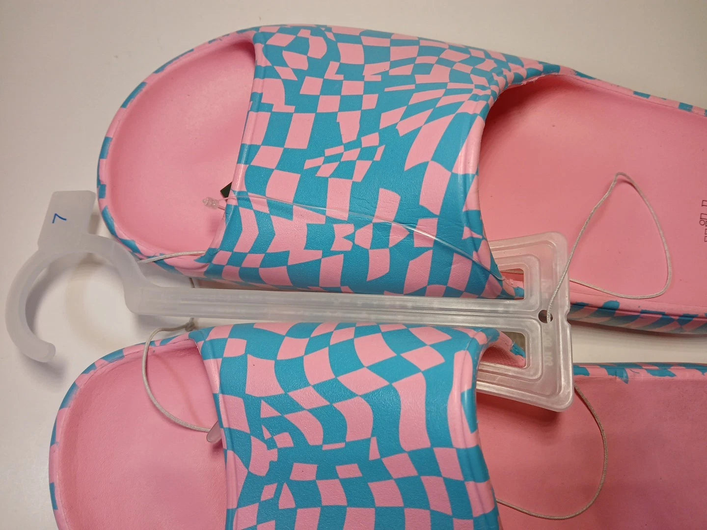 EVA Style Sandals Size 7 Turquose Blue/Robbie Slip-on Open-toe NWT Confortable