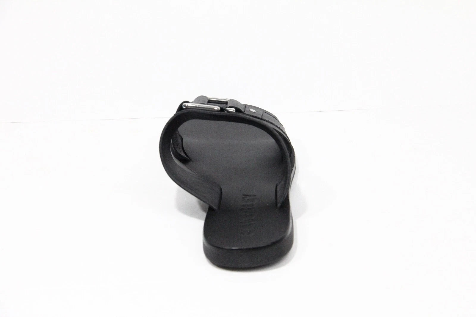 Caverley Cass Slide EU 40 NEW Black Leather Flat Sandal Women Minimalist style