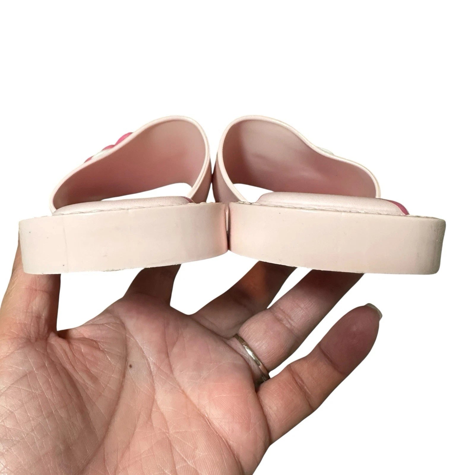 Melissa x Hello Kitty Pink Slide Sandals Women’s Size 9 US Collab Sanrio Kawaii