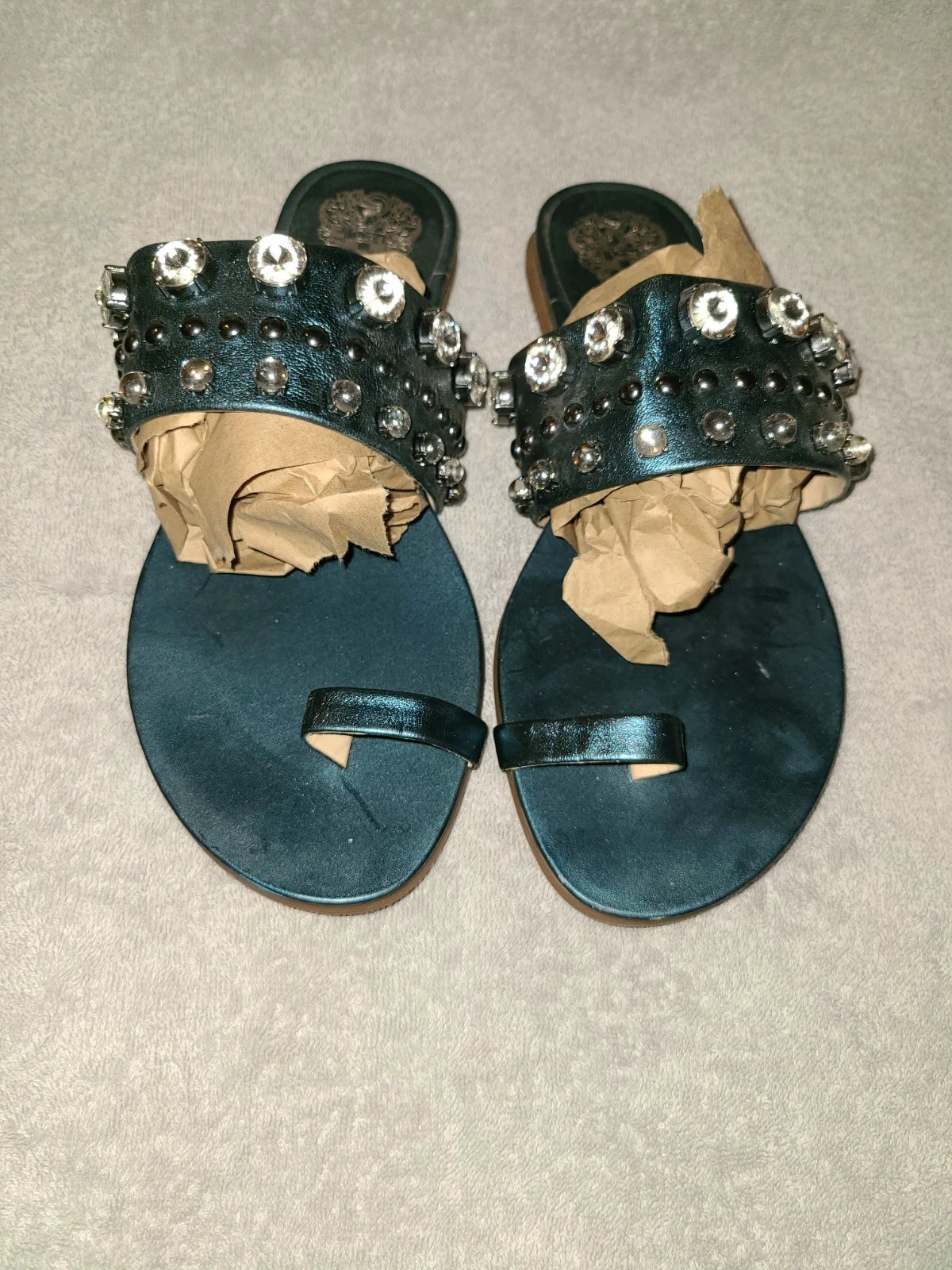 Vince Camuto Jeweled Flip Flop Style Sandal