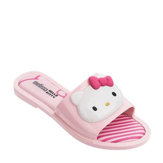 Melissa x Hello Kitty Pink Slide Sandals Women’s Size 9 US Collab Sanrio Kawaii