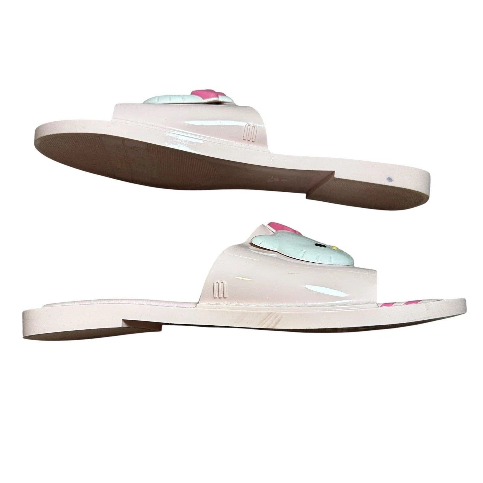 Melissa x Hello Kitty Pink Slide Sandals Women’s Size 9 US Collab Sanrio Kawaii