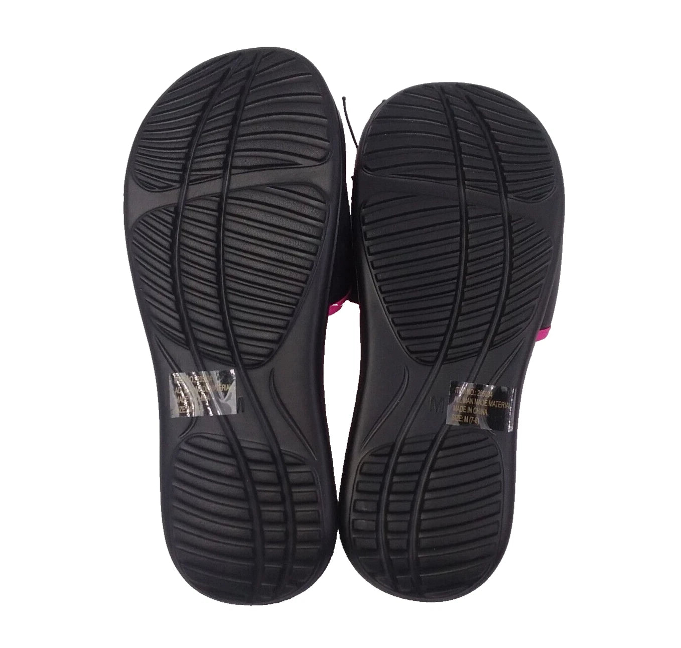 Sun & Sky Women Fashion Summer Casual Flip Flop/Slides Sandals Size 7-8 Set of 2