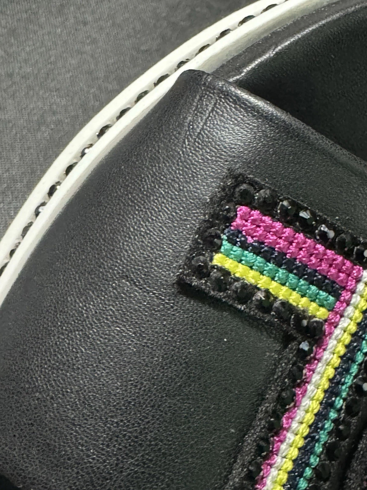 Karl Lagerfeld Paris Jaxine Embellished Platform Sandals Women’s Size 7.5 M