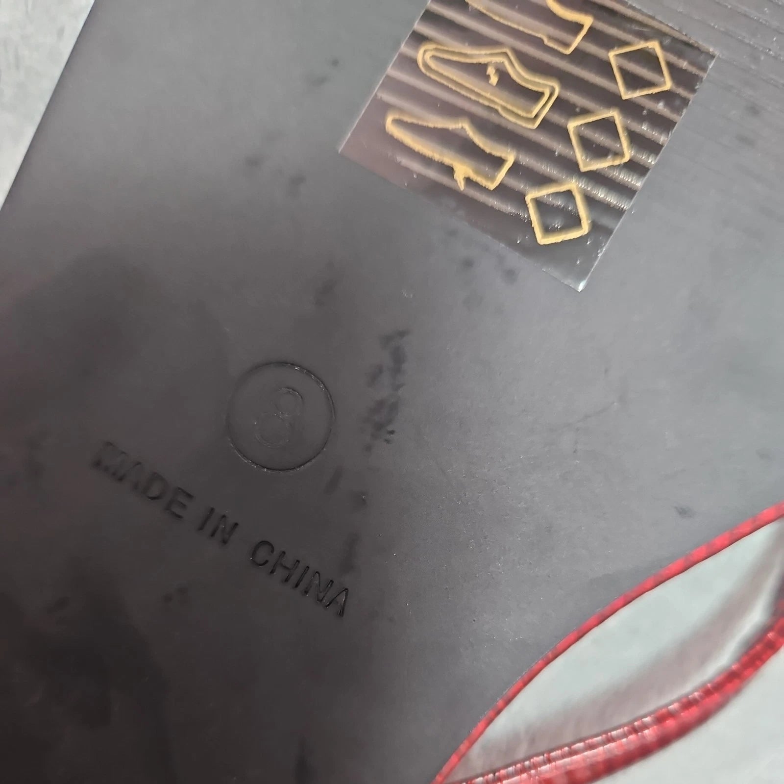 M Style Sandals Size 8 Red Flip Flops Women's Summer Shoes New