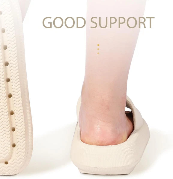 Cloud Slides for All - Thick Sole, Water-Resistant, Effortless Style