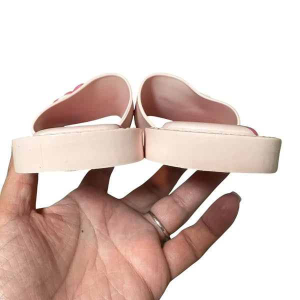 Melissa x Hello Kitty Pink Slide Sandals Women’s Size 9 US Collab Sanrio Kawaii