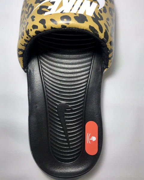 NIKE VICTORI ONE Women's Printed Slide Sz. 9 Chutney/Multicolor Style #CN9676700