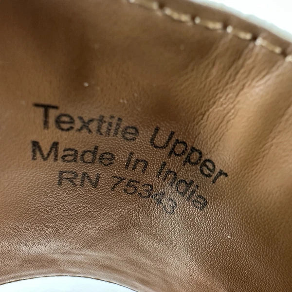 Haute Hippie Style Embro Slide Sandal Geometric Southwest Aztec Flat Shoe Size 7