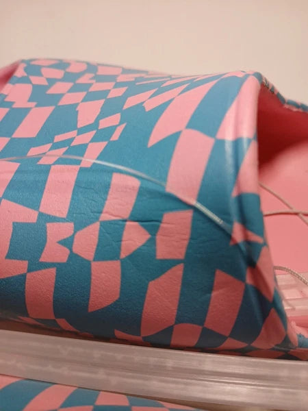 EVA Style Sandals Size 7 Turquose Blue/Robbie Slip-on Open-toe NWT Confortable