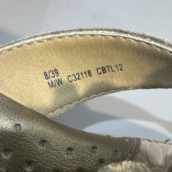 -NEAR MINT- Women’s 8 b.o.c Born Concept Fashion Sandals Flowers Cork Slides