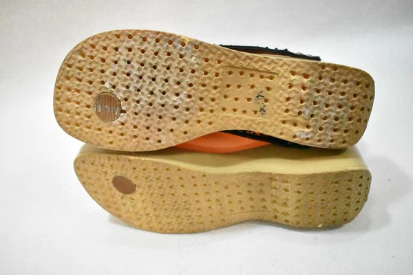 Fashion Boulevard Shoes Sandals Black Sequin Size 8 Women's