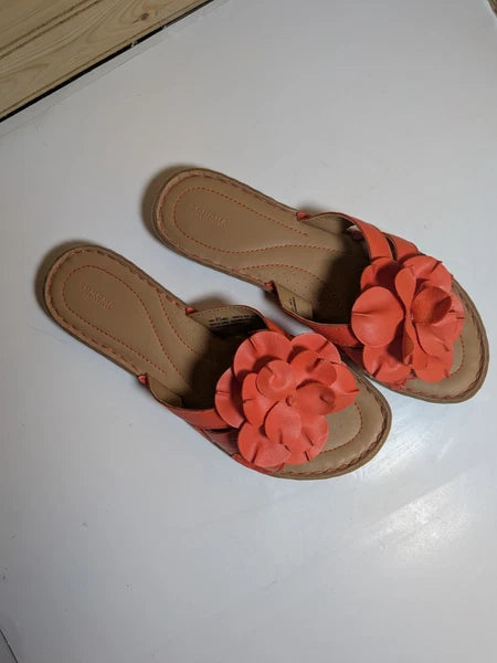 Sonoma Life + Style Women's Sandals, Size 8.5 Med. Floral Design