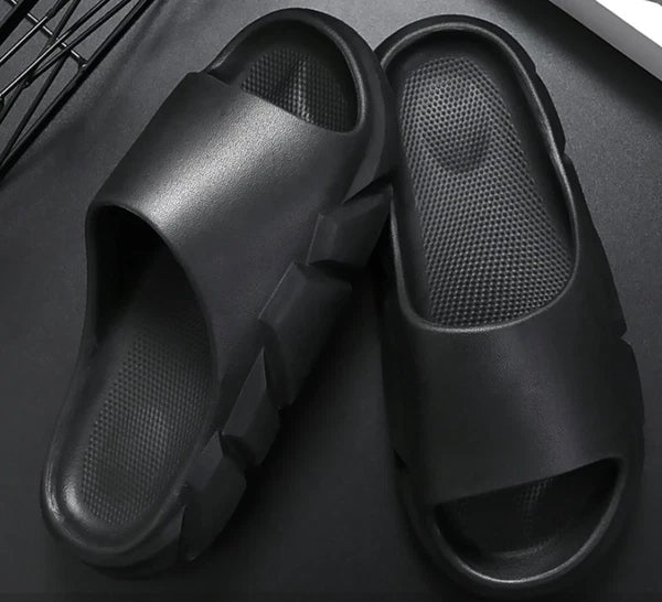 Slides Sandals for Women Men  Platform Pillow Slippers Non-Slip Yeezy style 7 sz
