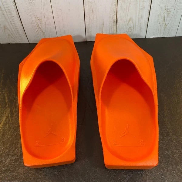 Nike Jordan Hex Mule Slides Orange Size Men's 9.5 Women's 11 Style DX6405-801