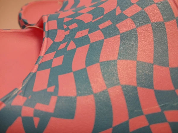 EVA Style Sandals Size 7 Turquose Blue/Robbie Slip-on Open-toe NWT Confortable