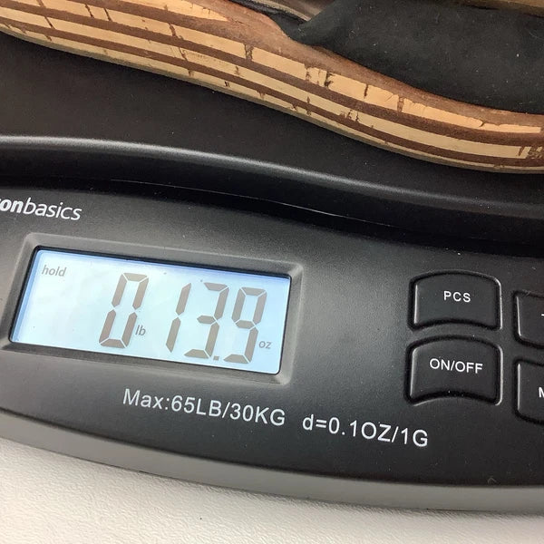 Salvatore Ferragamo Black Leather Slides Sandals Women Size 7 Wood Cork Wedge