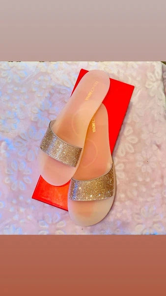 Glam Slide Sandals Size 11
