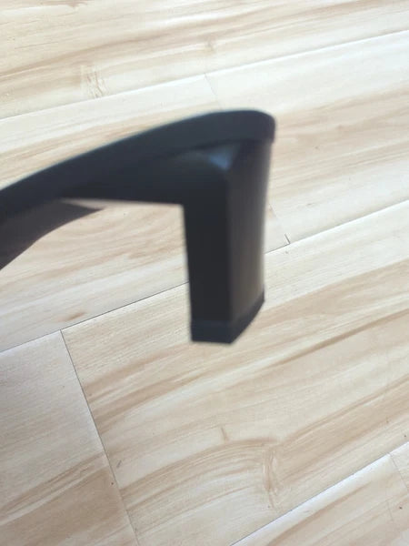 Vivaia Square Toe Block Heel Slide Sandals Black Shoes Women EU 42 US 11 EUC