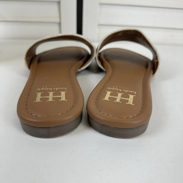 Haute Hippie Style Embro Slide Sandal Geometric Southwest Aztec Flat Shoe Size 7