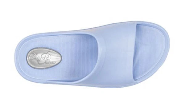 My Pillow Women’s US 9 Light Blue Slides, Style # 74454-05